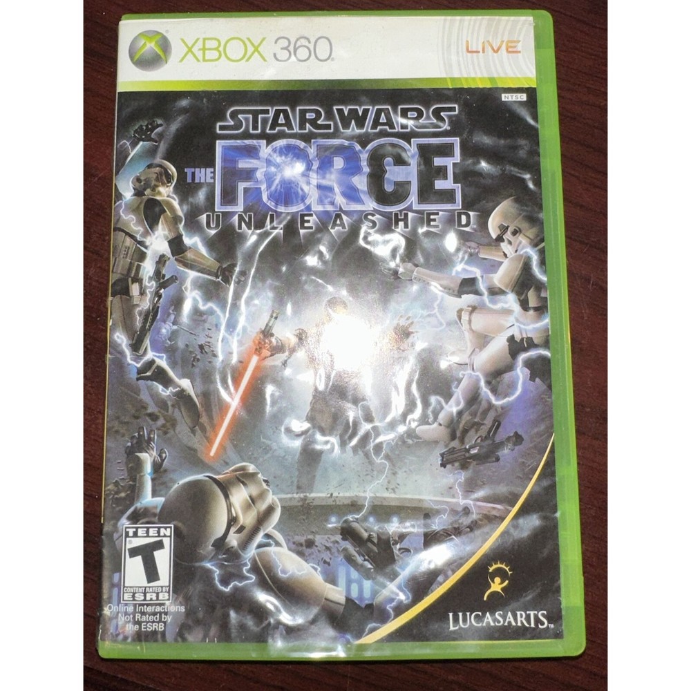 Star Wars The Force Unleashed II 2 (Microsoft Xbox 360) CIB w/ Manual & DIsc